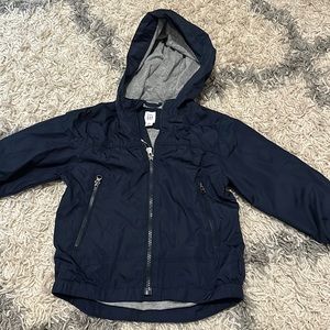 Navy Baby Gap Size 3 windbreaker/raincoat